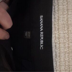 Banana Republic Classic Black Trousers